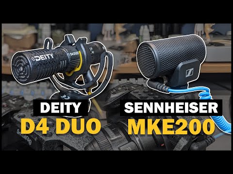 DEITY D4 DUO & SENNHEISER MKE200 | 2023最推薦的入門機上麥 | 熊掌開箱子 [ cc字幕 ]