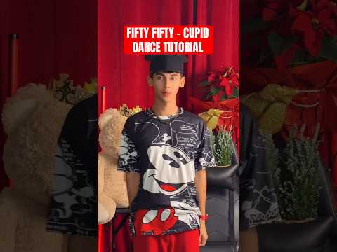 DJ FIFTY FIFTY - CUPID REMIX DANCE TUTORIAL #short #danceshorts