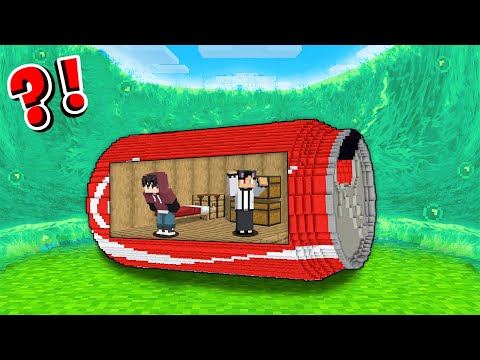 Epic ACID TSUNAMI vs COCA COLA DOOMS DAY Bunker in Minecraft