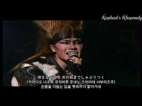 X JAPAN(エックスジャパン) - Sadistic Desire LIVE 1989 (KOR, JPN, ENG Sub)