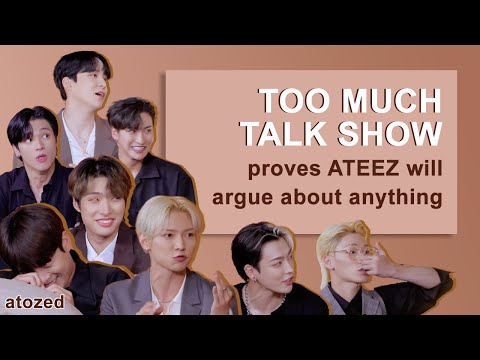 This show proves ATEEZ will argue about anything