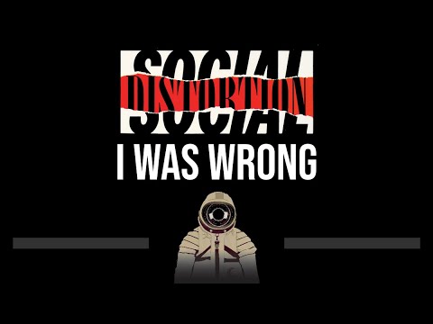 Social Distortion • I Was Wrong (CC) (Upgraded Video) 🎤 [Karaoke] [Instrumental Lyrics]