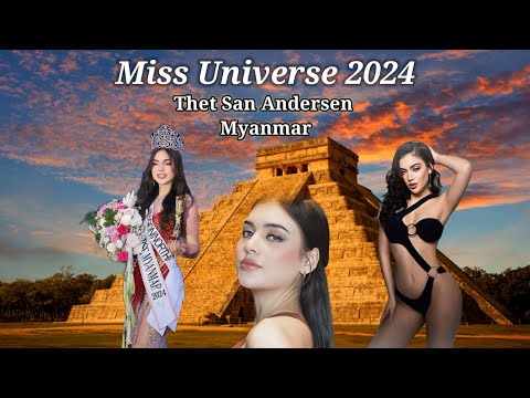 Miss Universe Myanmar 2024 Thet San Andersen #MissUniverse2024 #MissUniverso2024 #MissUniverse