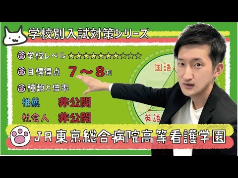 【再アップ】JR東京総合病院高等看護学園の傾向と対策【看護受験チャンネル】