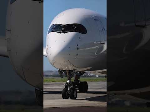 【高音質】A350-900 JA05XJ Take off Trent XWBエンジンのいい音炸裂！  #A350#JA05XJ#shorts