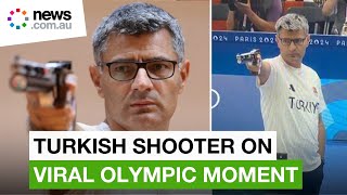 Viral Turkish shooter reveals truth behind Olympics moment