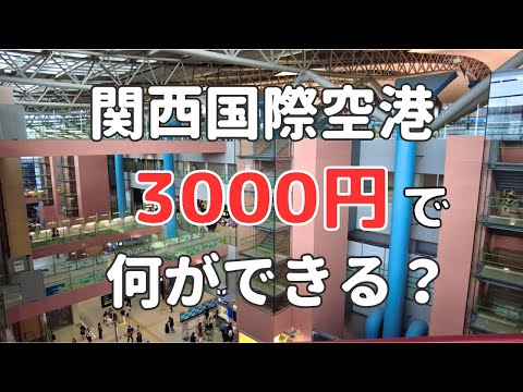 【検証】関空なら”予算3,000円”でどれだけ楽しめる？？【2023年8月情報】