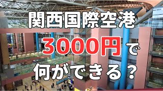 【検証】関空なら”予算3,000円”でどれだけ楽しめる？？【2023年8月情報】