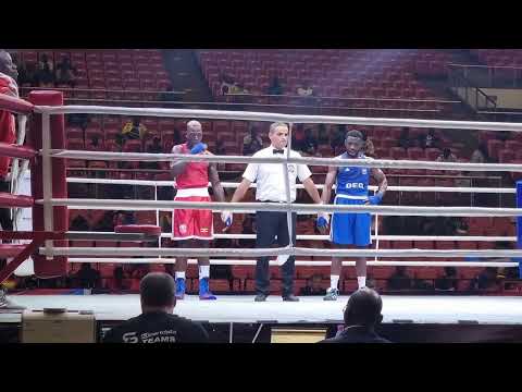 AFRICA Championship-Uganda's Ronald Okello Defeats Equatorial Guinea   Mangue Obama To Reach Semis