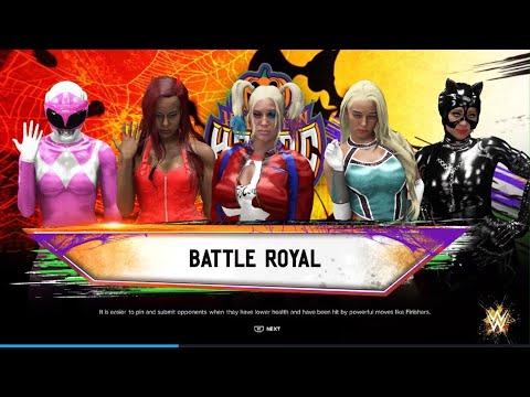 AWA Halloween special: womens battle royal 1/2