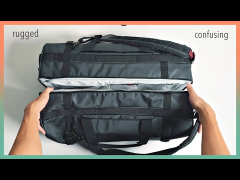 Ekster Grid Duffel Backpack Review - rugged travel bag from…a wallet maker?