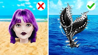 FROM WEDNESDAY TO MERMAID EXTREME MAKEOVER 🧜‍♀️ How to Become Mermaid By YayTime! FUN