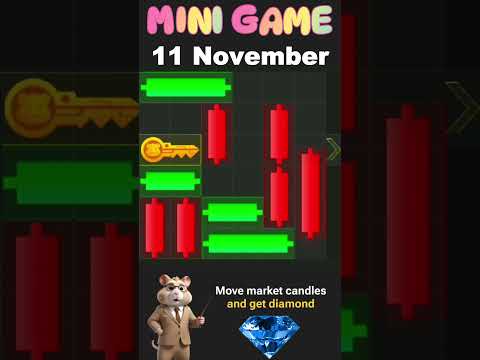 Hamster Kombat New Season Mini Game Solution 11 November 2024