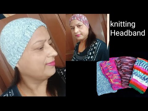 Knitting Headband For ABSOLUTE BEGINNERS