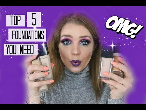 TOP 5 FOUNDATIONS YOU NEED