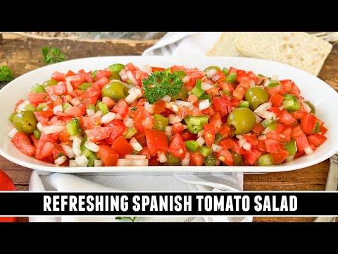 The BEST Tomato Salad of Your Life | Spanish Trampó Mallorquín Recipe