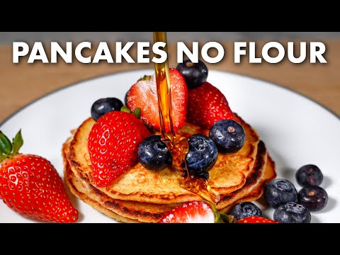 Flourless Pancakes With Oats  (No Banana)