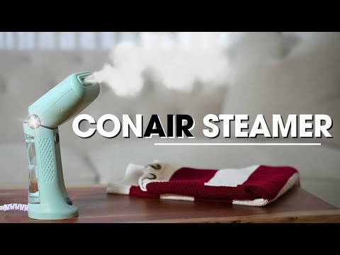 Conair Garment Power Steamer Review & How To Use | Dual Voltage | Compact Travel Size ExtremeSteam