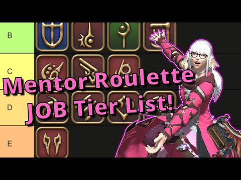 The Best and the Worst Jobs to run Mentor Roulette with in FFXIV Dawntrail! Tier List