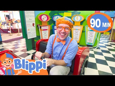 Blippi's Vroom Vroom Vehicle Adventure | Educational Kids Videos | Fun Compilations