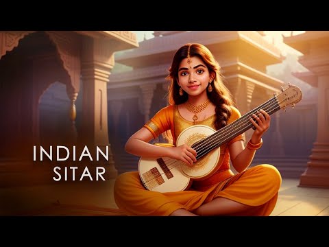 Beautiful Indian classical sitar music for Morning meditation - Royalty free Download