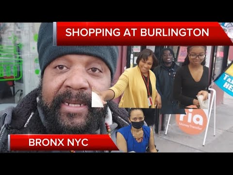 SHOPPING AT BURLINGTON BRONX NYC 🙏 😃