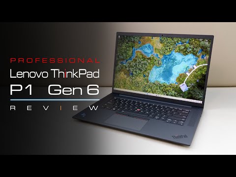 Lenovo ThinkPad P1 Gen 6 In-Depth Review