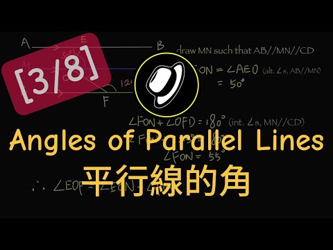 平行線的角 | Angles of Parallel Lines