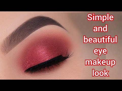 Simple eye makeup//eye makeup// makeup video