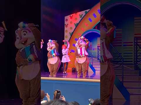 CLUB MOUSE BEAT🎵✨チプデ編#仲良し夫婦#TDL#東京ディズニー#Disney#チップ#デール#クラブマウスビート#shorts