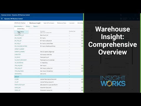 Warehouse Insight - Comprehensive Overview