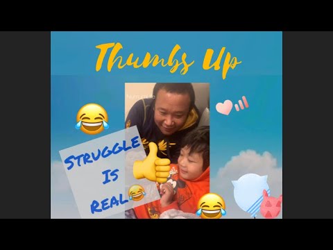 Thumbs Up Struggle | Funtime with Family ❤️