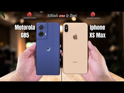 Motorola G85 vs Iphone XS Max  Full comparison ⚡Which one is Best