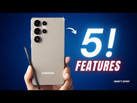 Samsung Galaxy S25 Ultra - TOP 5 FEATURES!