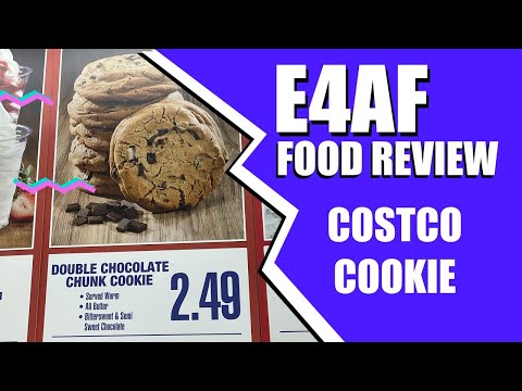 E4AF Food Review: Costco Chocolate Chunk Cookie 🍪