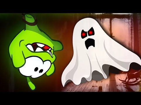 Om Nom Stories: Funny Ghost In Town  | Cut the Rope | Cartoon for Children