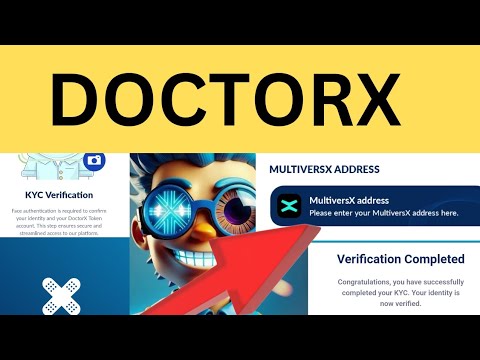 Doctor X Airdrop 🔥 Verify with X | Mining App  KYC  Withdrawal & MultiversX Address