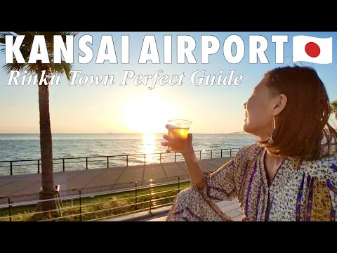 OSAKA🇯🇵 Rinku town (Kansai International Airport)✈️  Sunset with Beer🍻 Japan Vlog!!