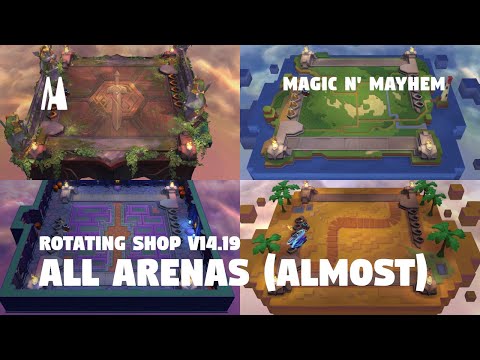 DANKEST DUNGEON ARENA & MORE - ROTATING SHOP V14.19 | TFT SET 12