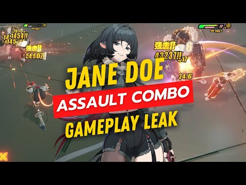 Jane Doe Gameplay Leak: Assault Combo w/ Piper & Seth