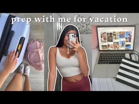 day in life: prep with me for vacation | working out, appointments & errands, packing