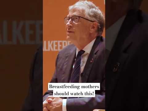 Bill Gates and I play 2 Truths and a Lie | Watch the full video now! #drcuterus #billgates #newmoms