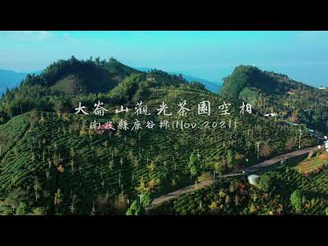 大崙山觀光茶園空拍-南投縣鹿谷鄉  (Nov 2021)