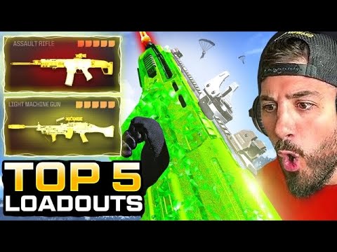 TOP 5 Class Setups in COD! 🤯 (WARZONE  META LOADOUTS)