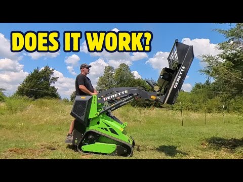 I Tested Chinese Mini Skid Steer Attachments - Do They Work?