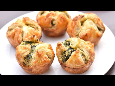 How To Make Spinach Cheese Puffs!