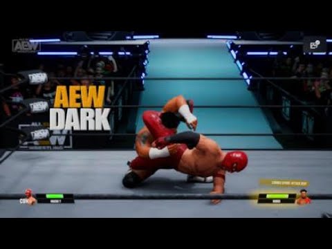 AEW DARK MACHO T VS POWERHOUSE HOBB!!!!!!!!!!!!!