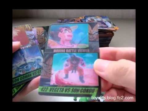 Dragon Ball Z/Kai Plastic 3D rare cards made by morinaga japan