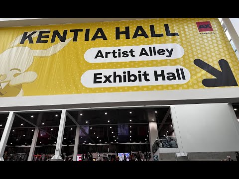 【Anime Expo 2024】 Kentia Hall, artist alley and exhibits