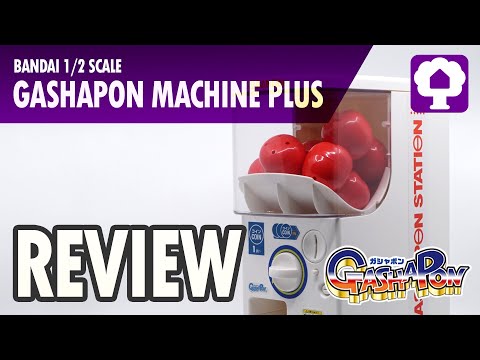 Bandai 1/2 Gashapon Machine Plus Review - Hobby Clubhouse | SD Gundam ガシャポン